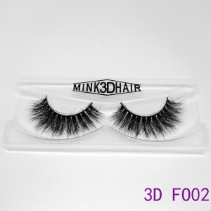 3D Stereo Mink Ögonfransar
